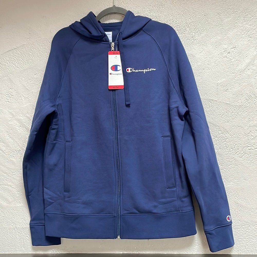 Champion - Men’s zip up fleece hoodie Sweater